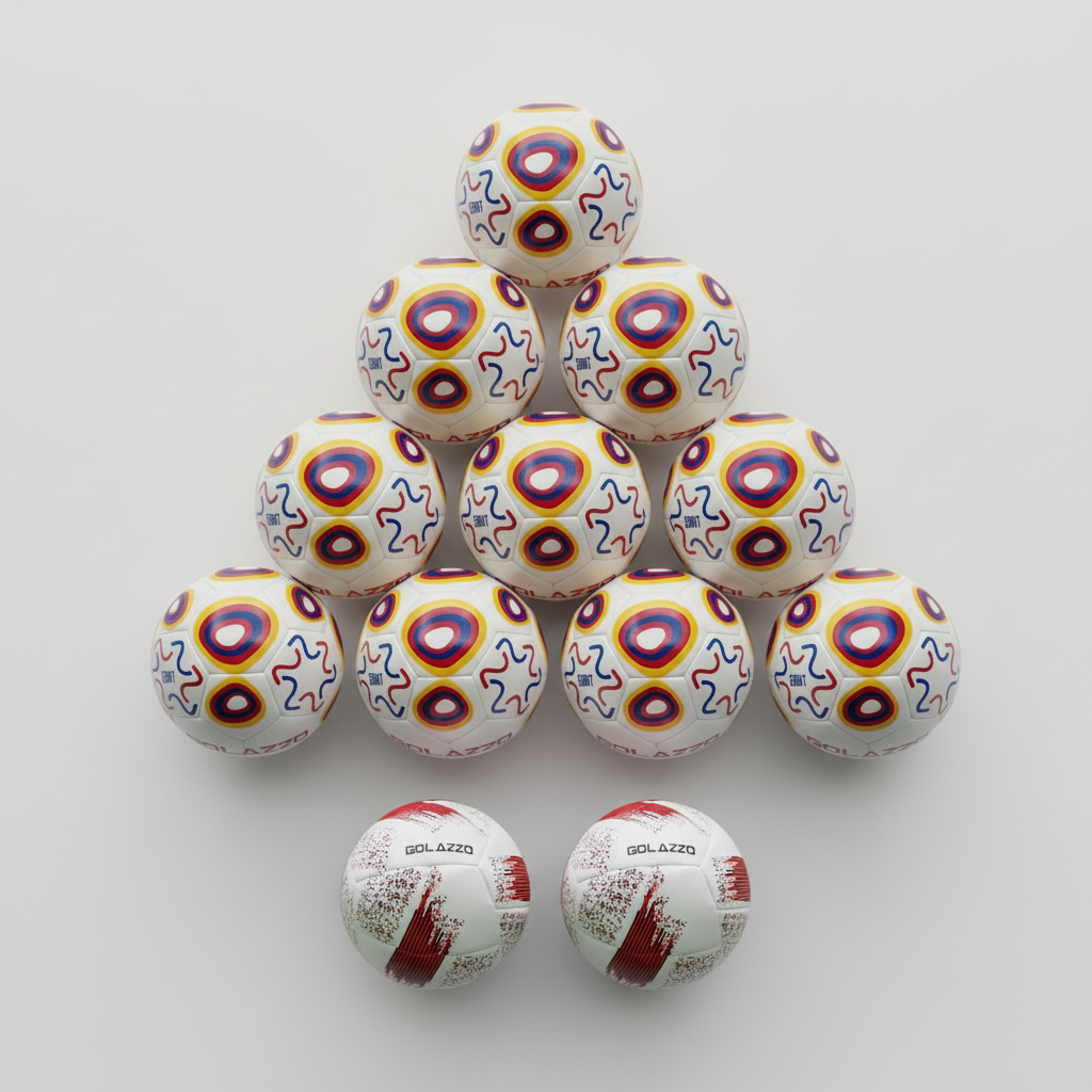 * 10 * Ei8ht with 2 * 6ix, plus Golazzo Ball bag