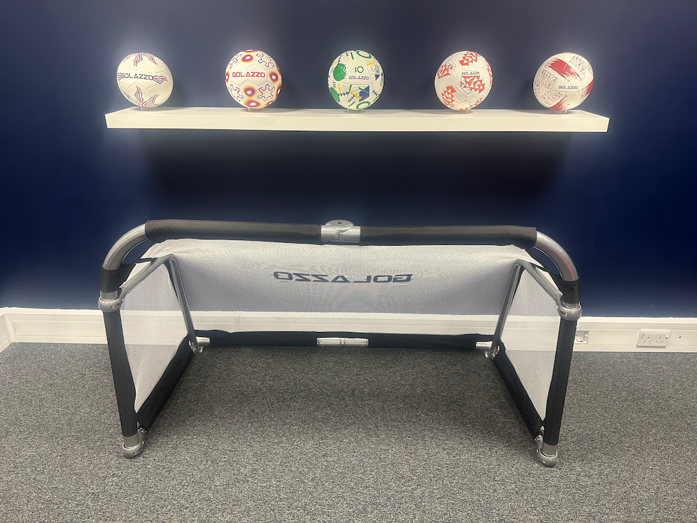 Aluminium Foldaway Football Goal