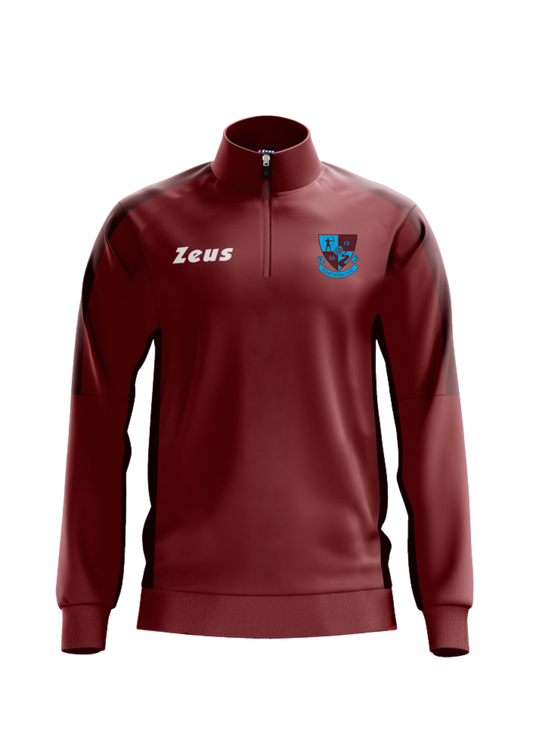 Stoneclough Juniors 1/4 zip Tracksuit Top - Adults