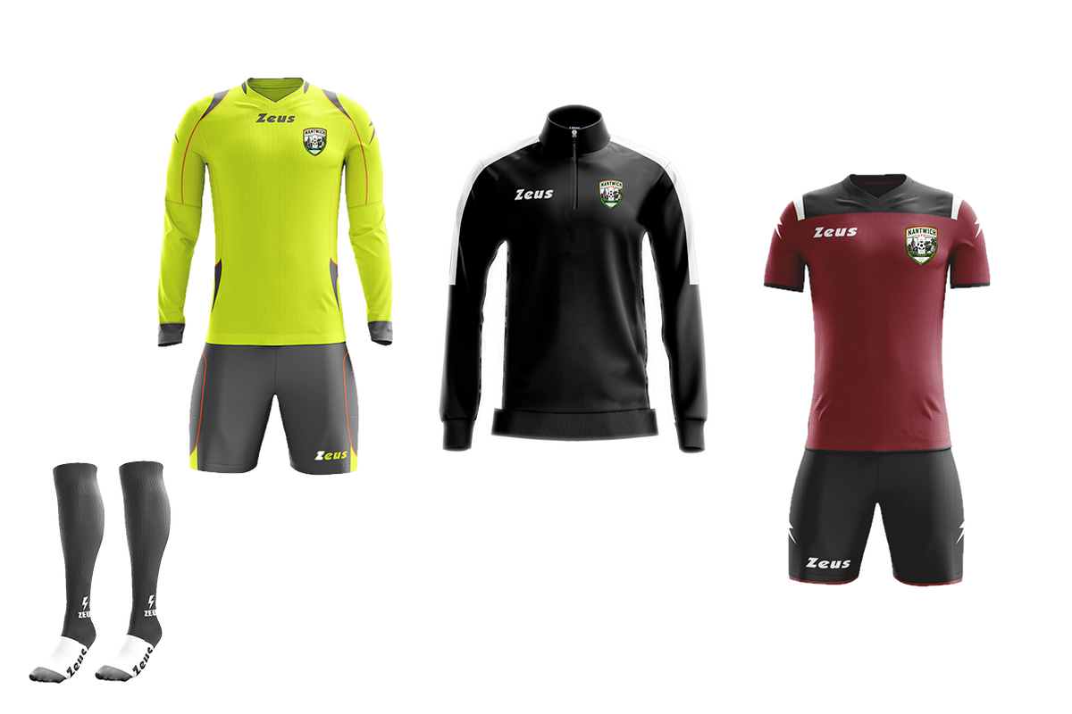 Nantwich United Goal Keeping Kit (U7 - U14)
