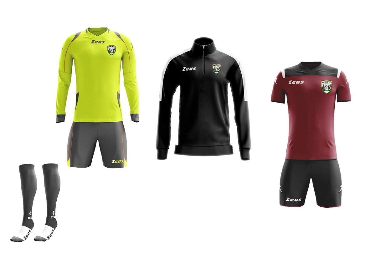 Nantwich United Goal Keeping Kit (U7 - U14)