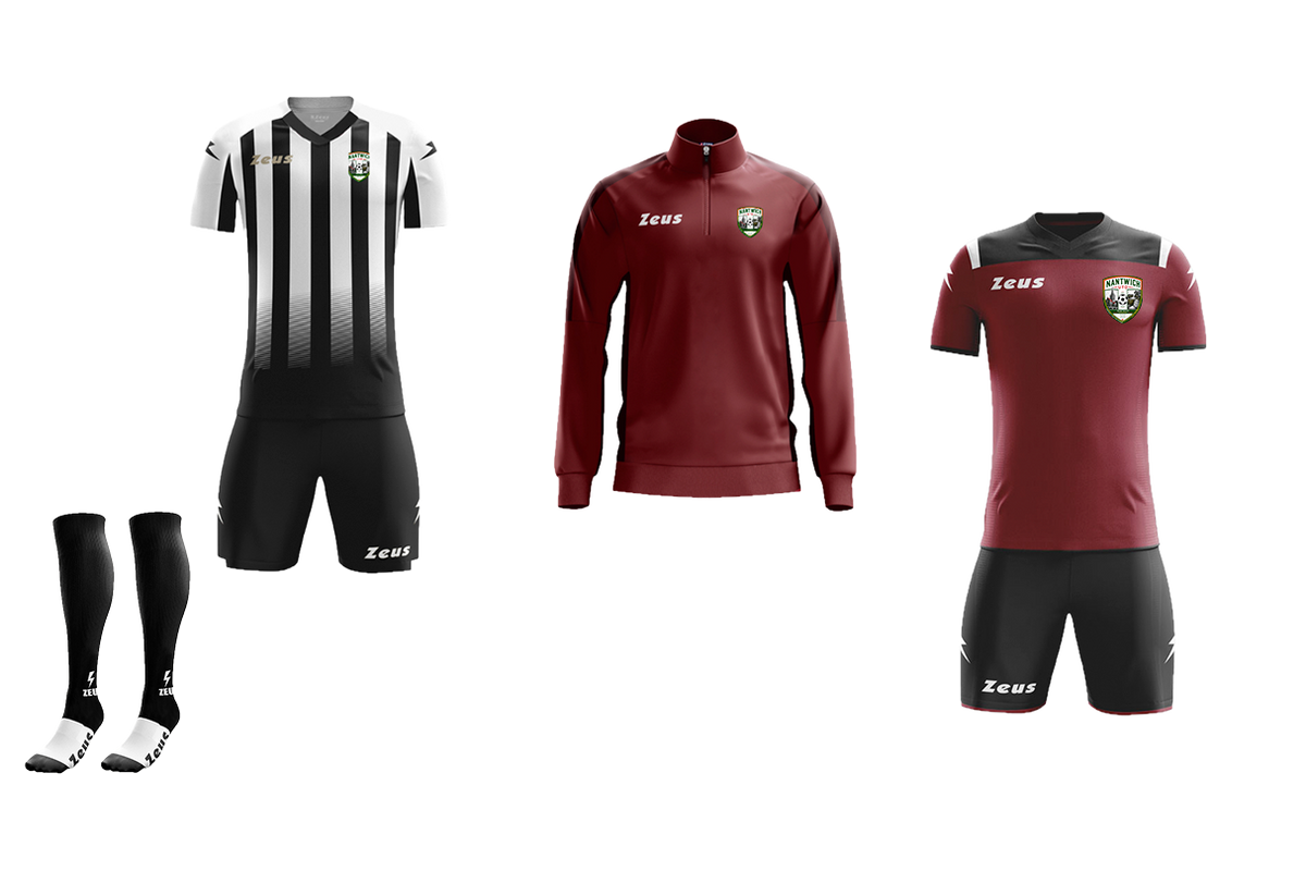 Nantwich United Full Kit (U15 - U18)