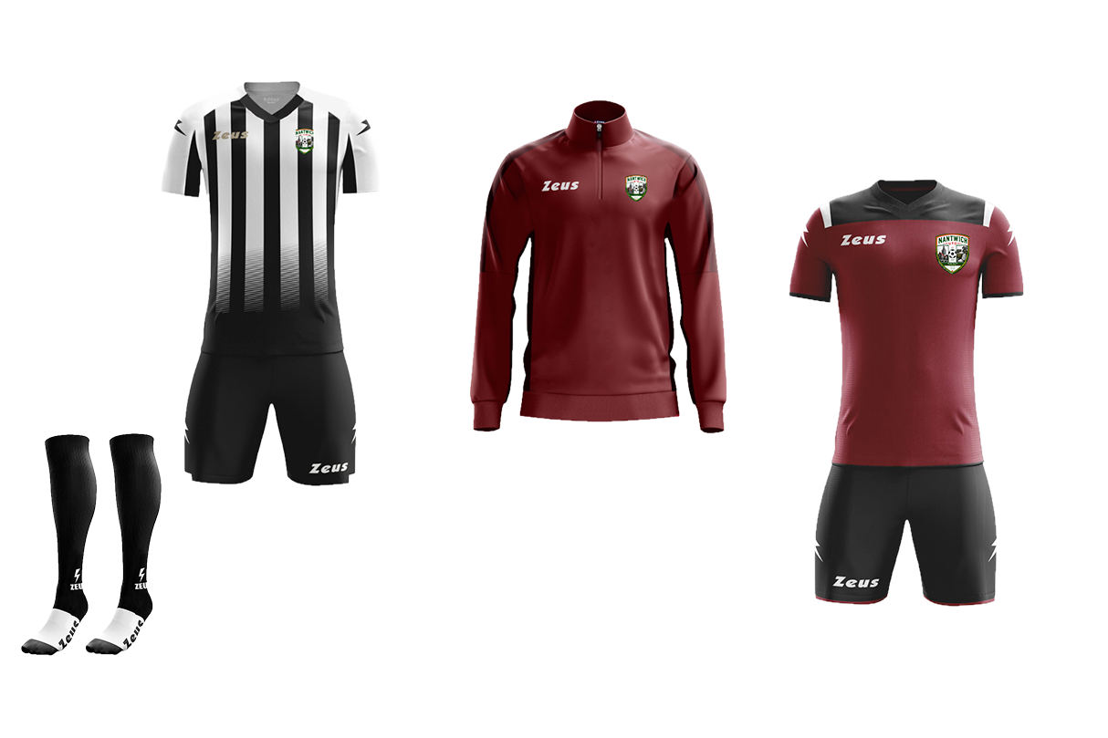 Nantwich United Full Kit (U15 - U18)